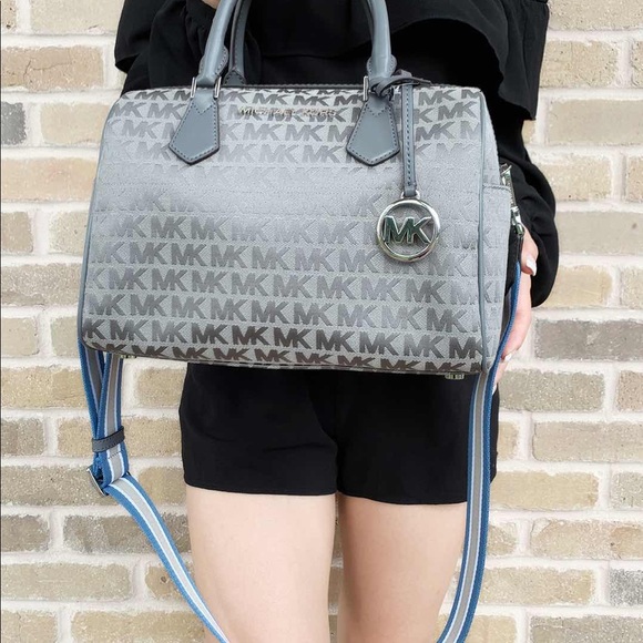 Gaby’sBags👜💕-NWT Michael Kors Large Satchel Bag - Picture 4 of 6